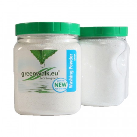 Greenwalk® veļas pulveris ar sodu «Extra», 1.8kg