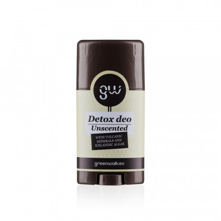 Greenwalk® Detox deo "Unscented", 65g 