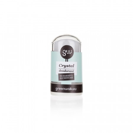 Greenwalk® dabīgo kristālu dezodorants ar alveju, 60g